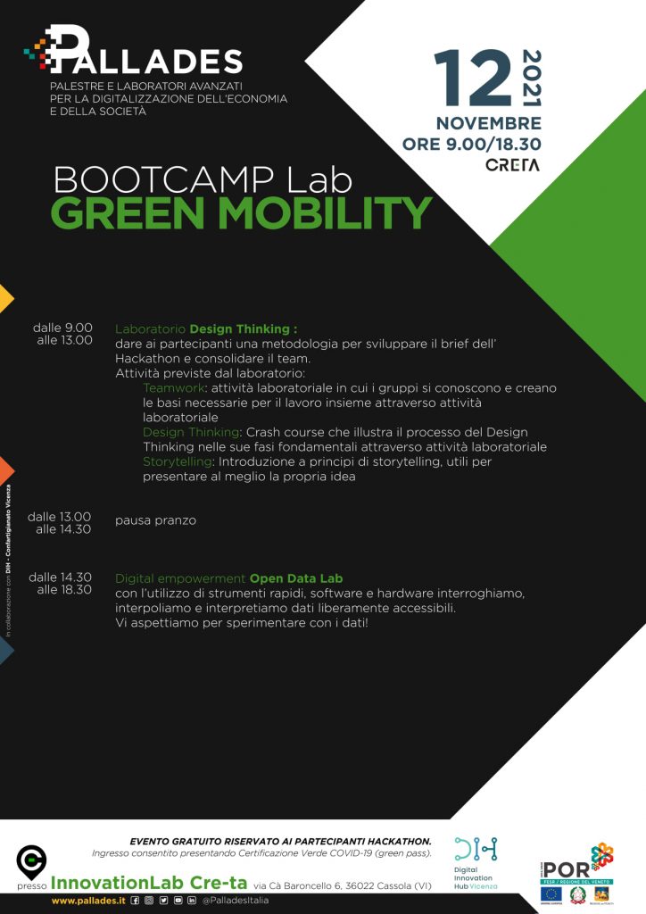 dih vicenza hackathon green mobility