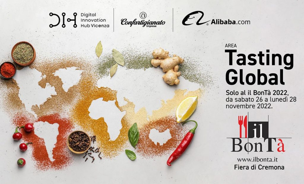 Tasting Global: DIH Vicenza e Alibaba.com al Bontà di Cremona