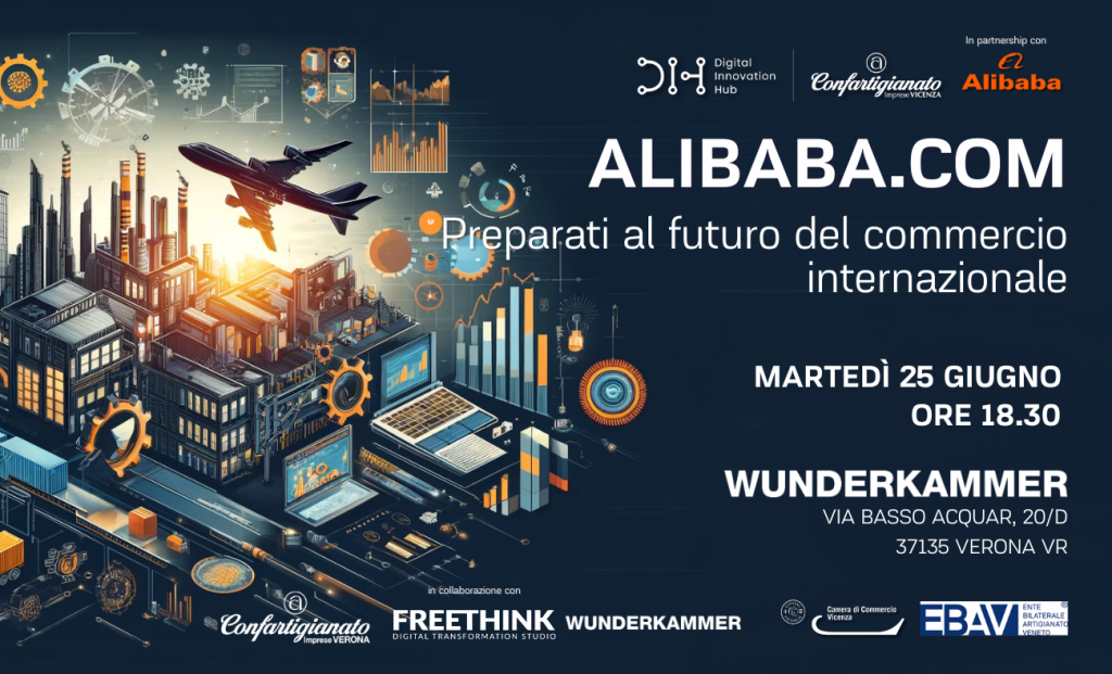 Alibaba e DIH Vicenza a supporto dell'export veronese