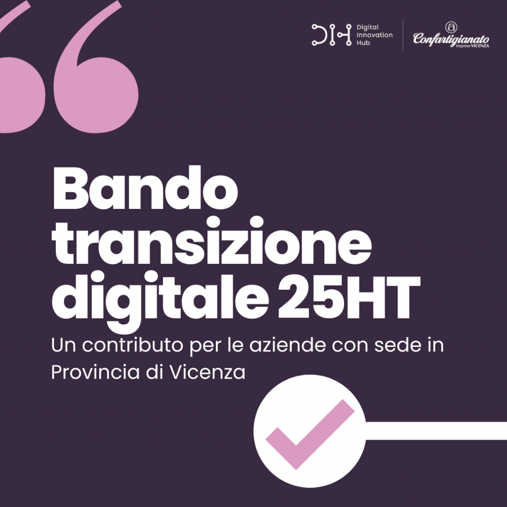 25ht bando digitalizzazione camera di commercio di vicenza